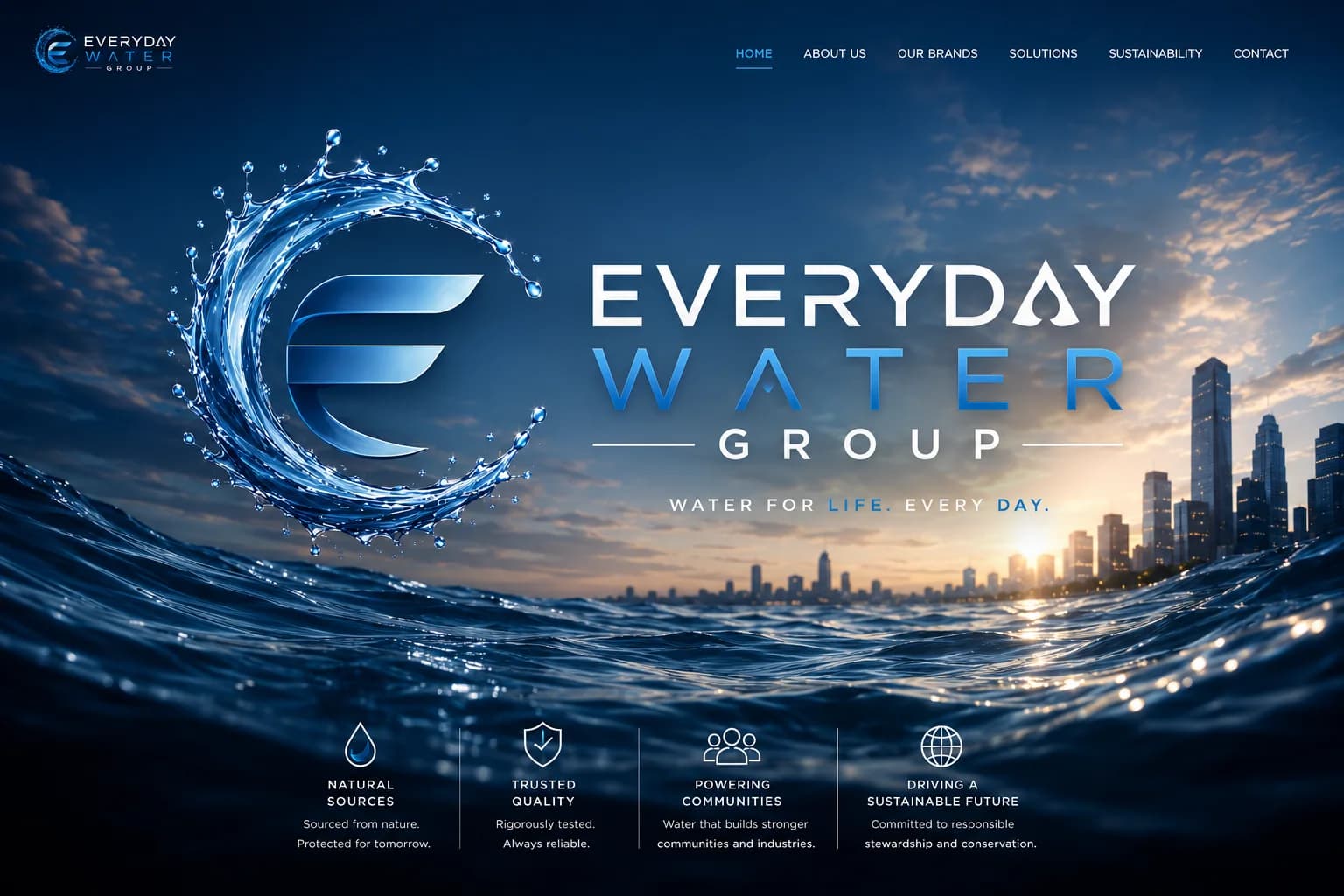 Everyday Water Group capability areas